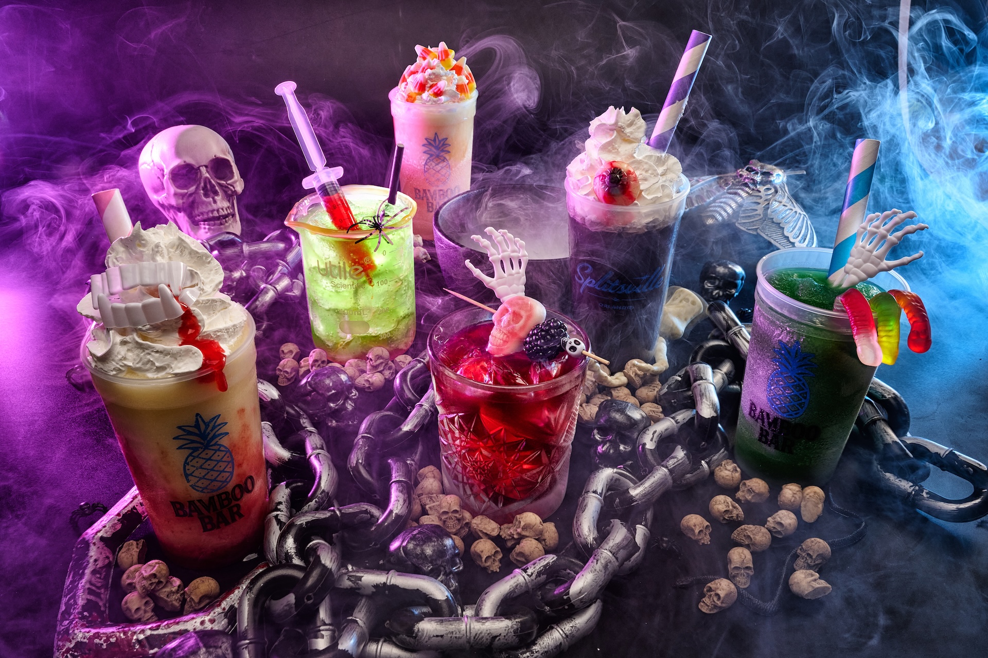 Splitsville Halloween Drinks