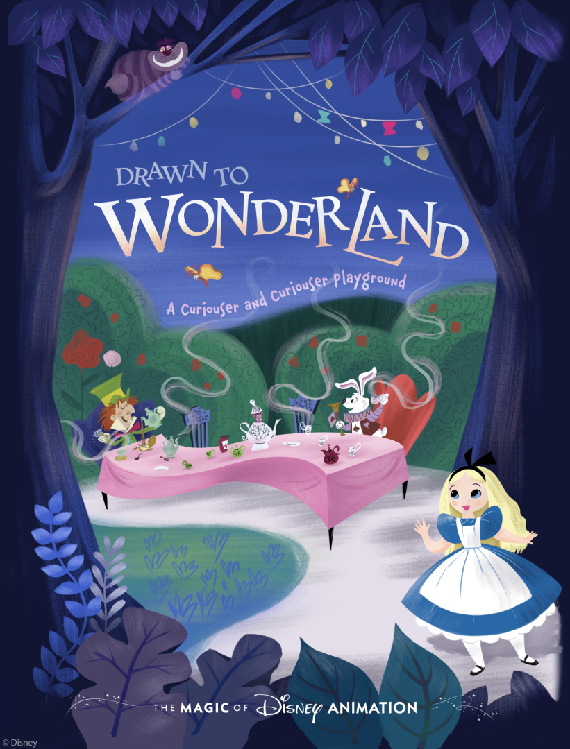 Drawn to Wonderland Poster