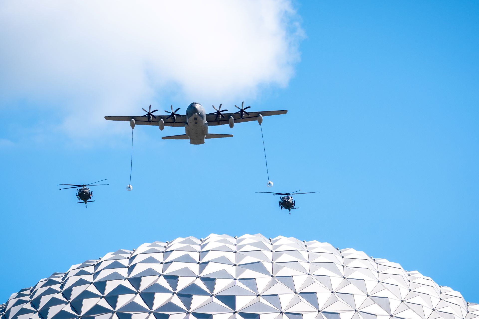 Flyover at EPCOT
