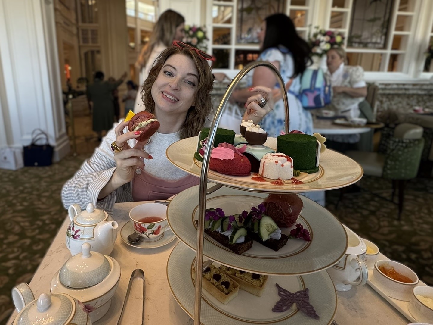 Garden View Lounge Tea Review Rain Blanken