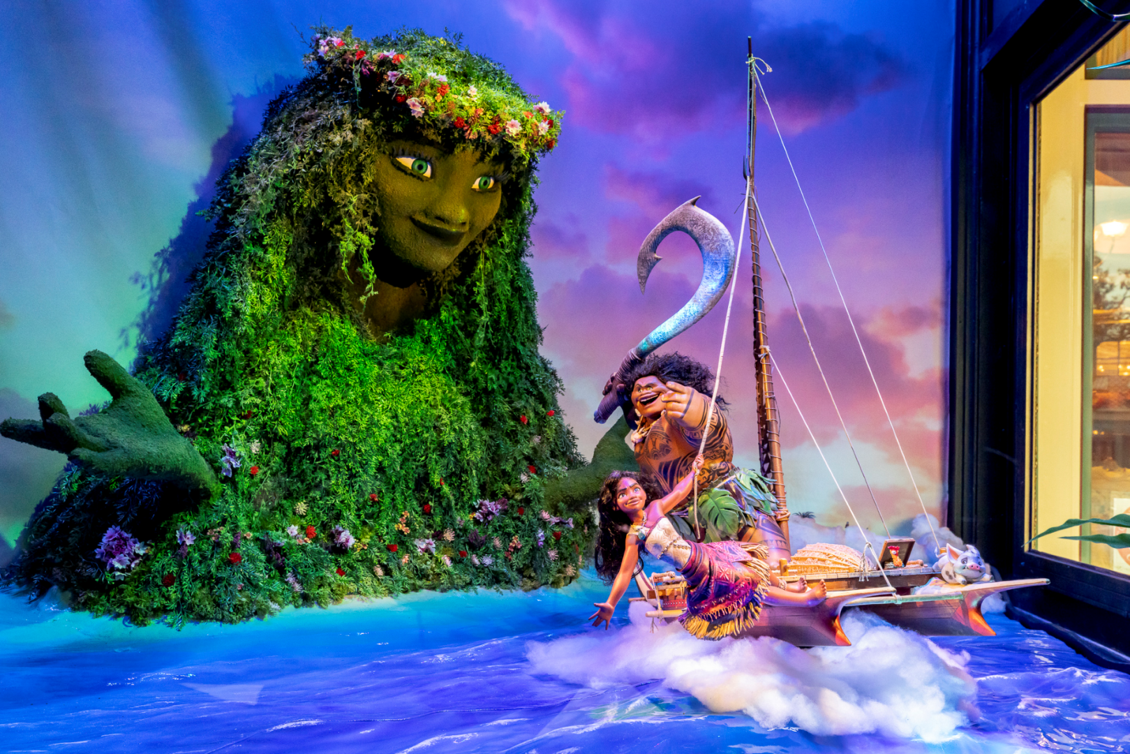 Moana Window at Disneyland