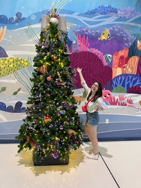 Rachel Paige and Christmas Tree Very Merrytime Cruises