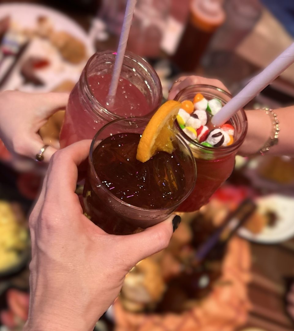 Roundup Rodeo BBQ Cheers Drinks