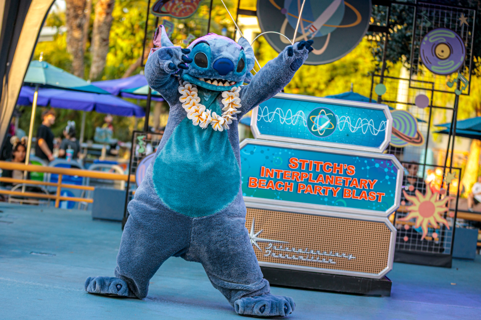 Stitch's Interplanetary Beach Party Blast at Disneyland