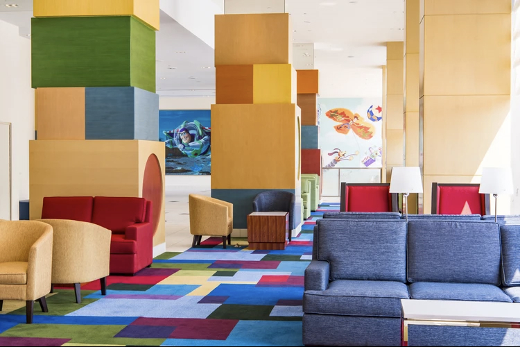 Toy Story Hotel Interior