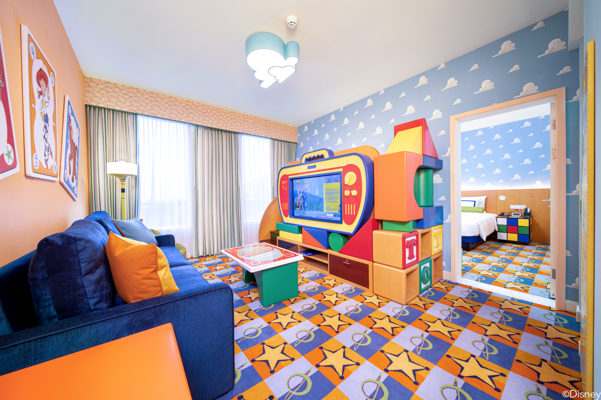 Toy Story Hotel Room