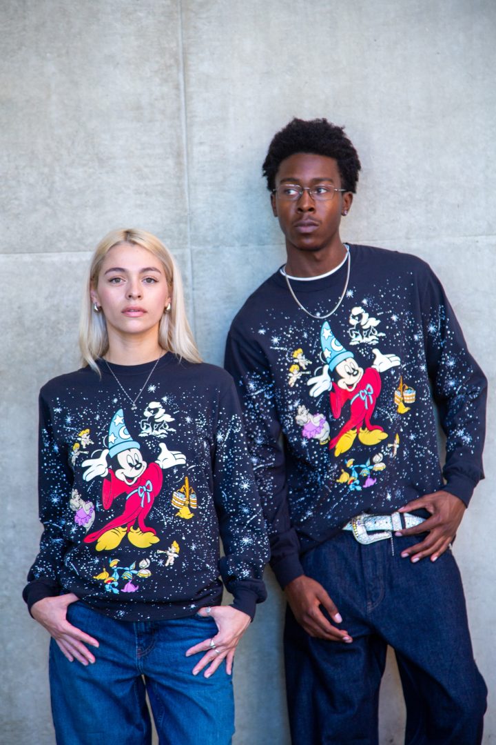 Disney | Bobby Kim Sorcerer&rsquo;s Apprentice Mickey Mouse long sleeved t-shirt