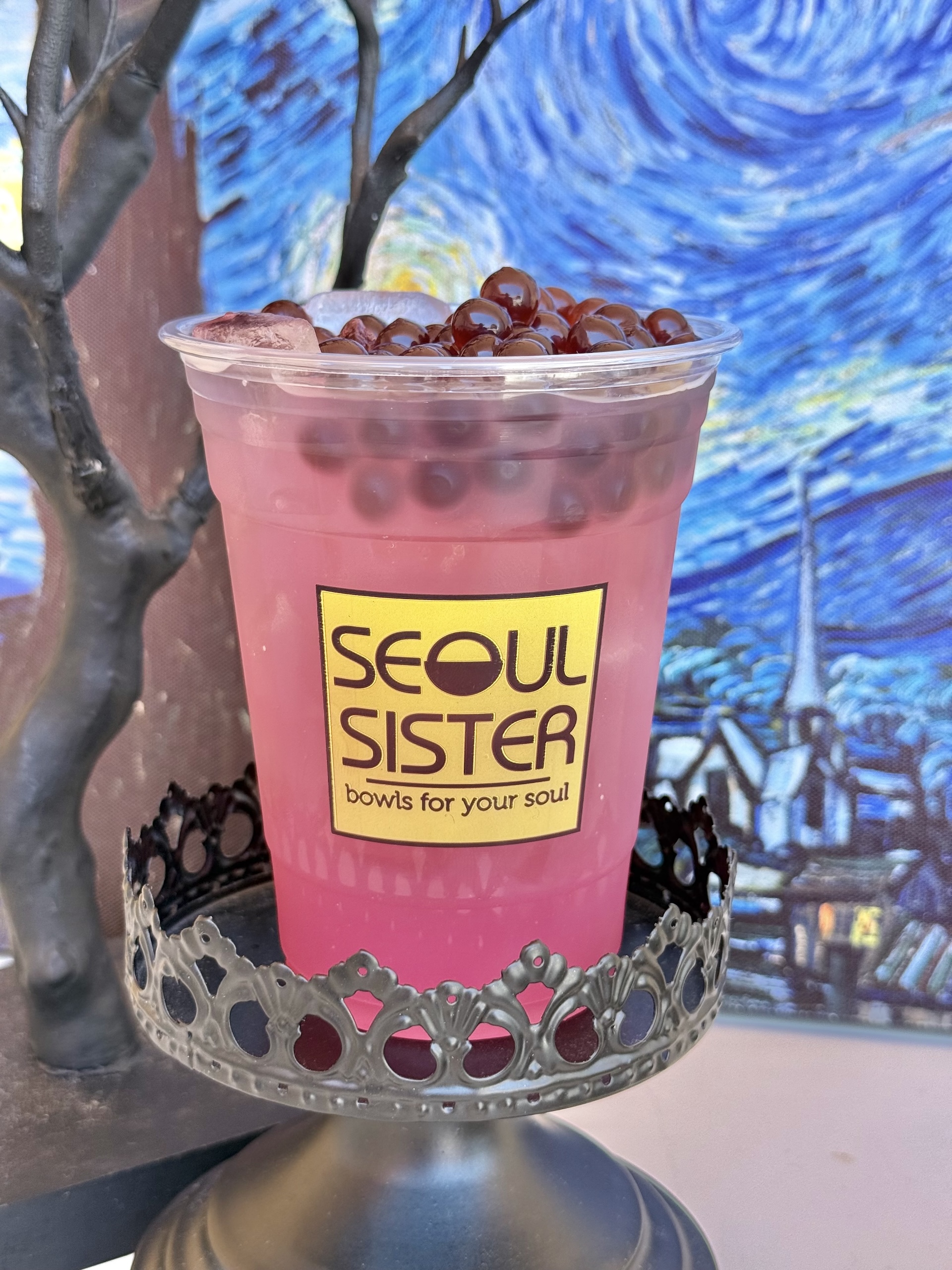 Spooky Seoul Berry Bubble Lemonade