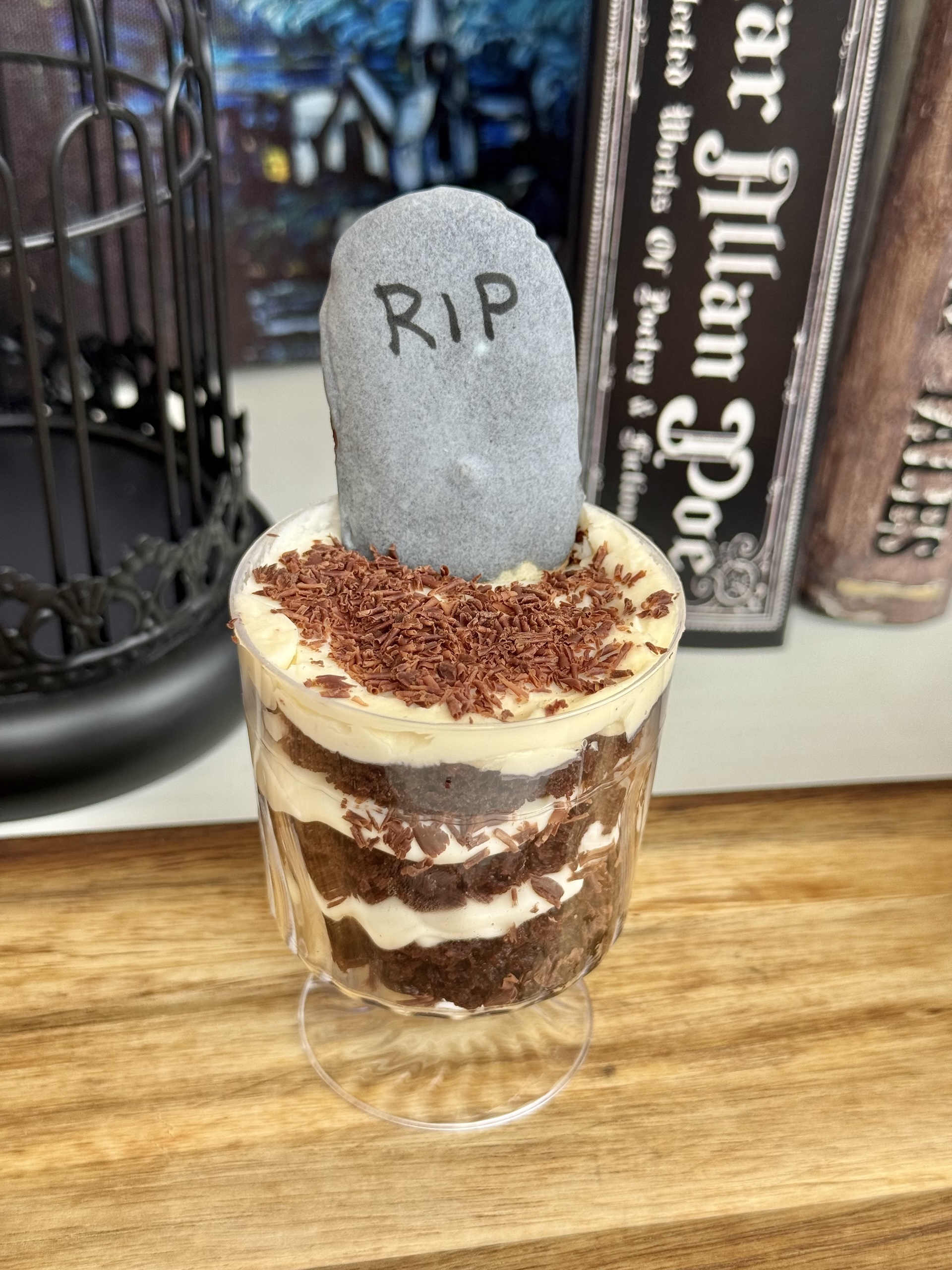Tombstone Chocolate Trifle