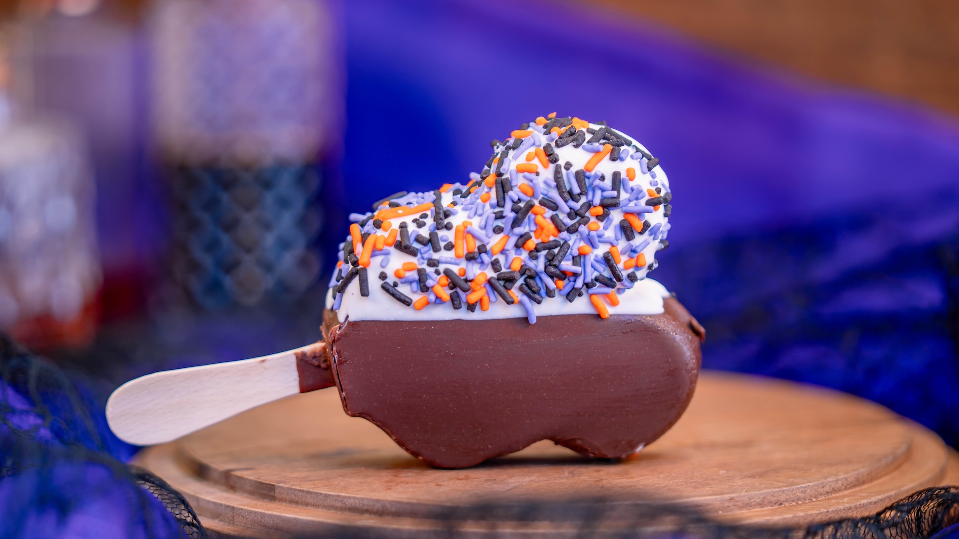 Halloween Mickey Ice Cream Bar