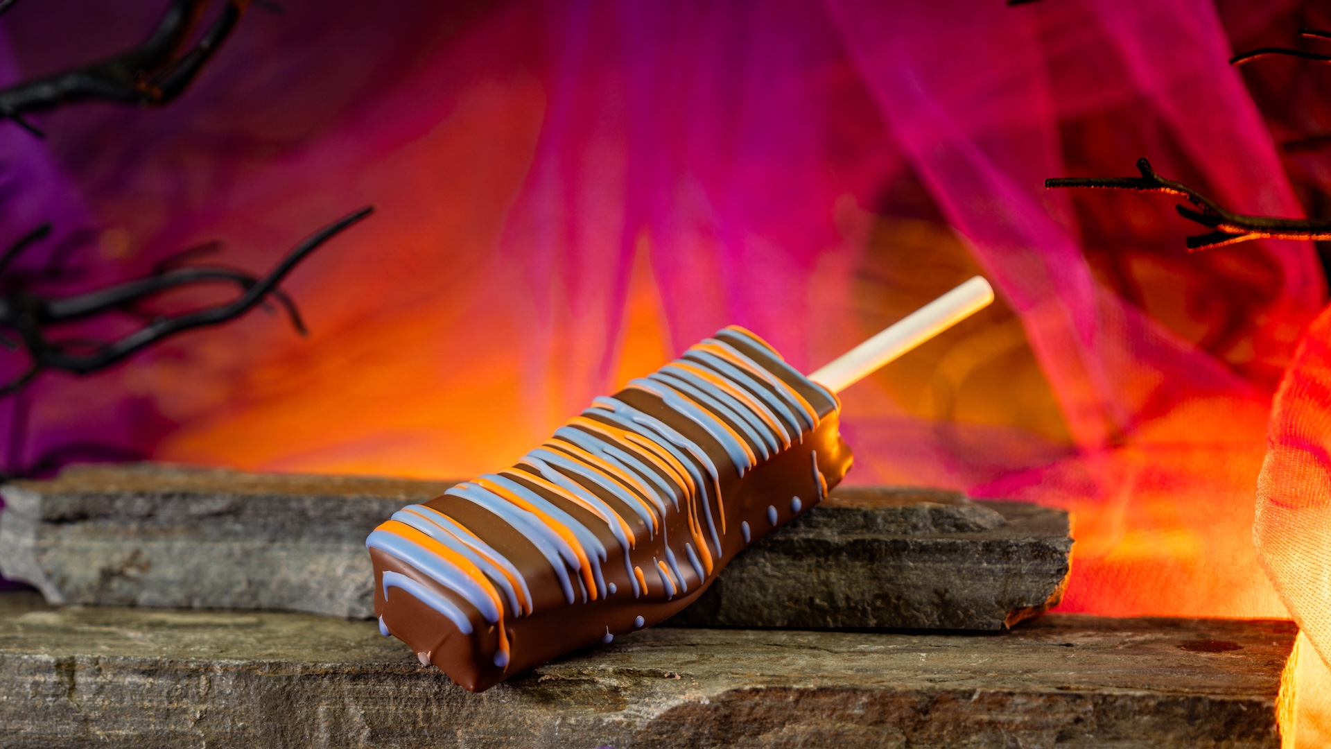 Halloween Marshmallow Wand