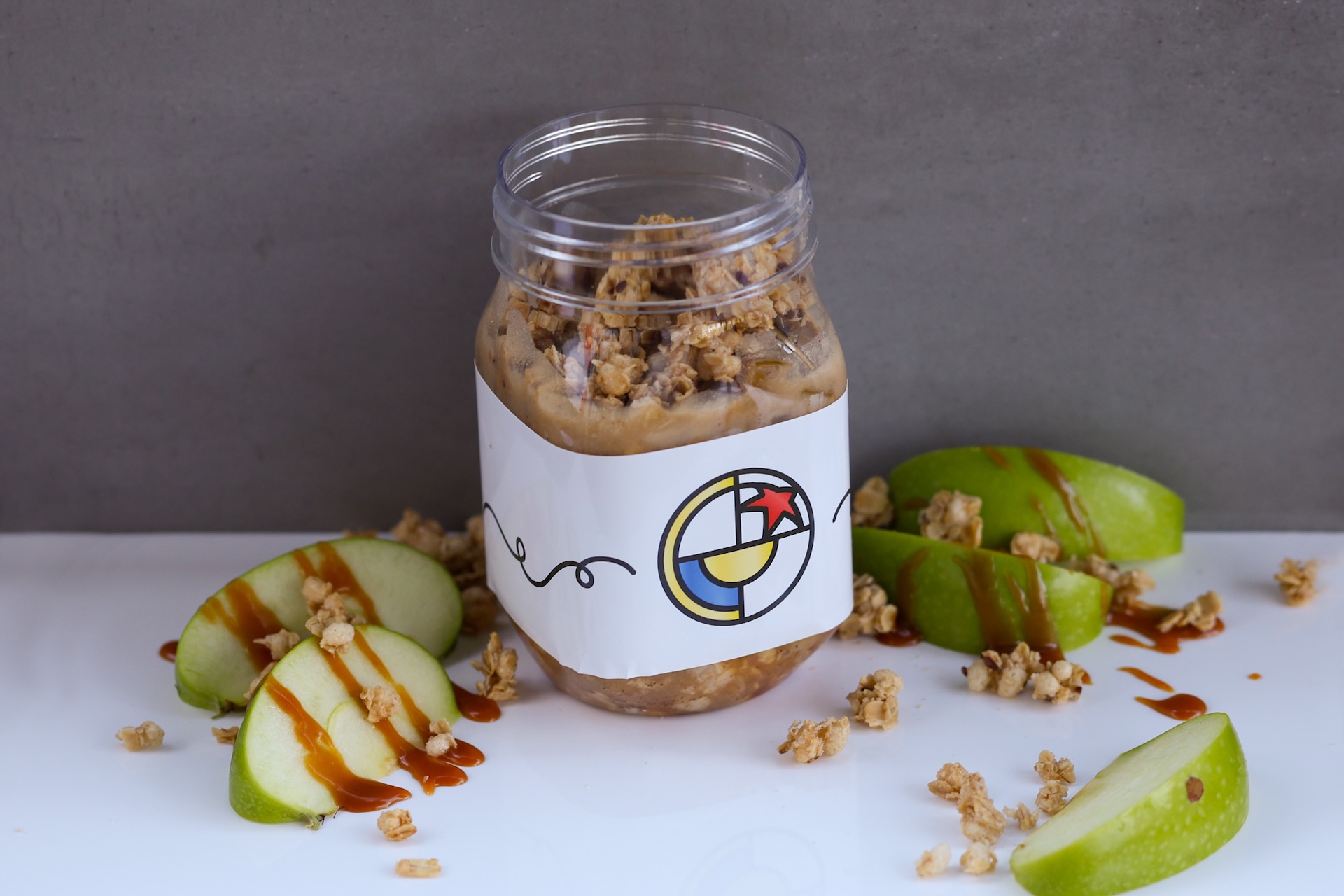 Caramel Apple Overnight Oats