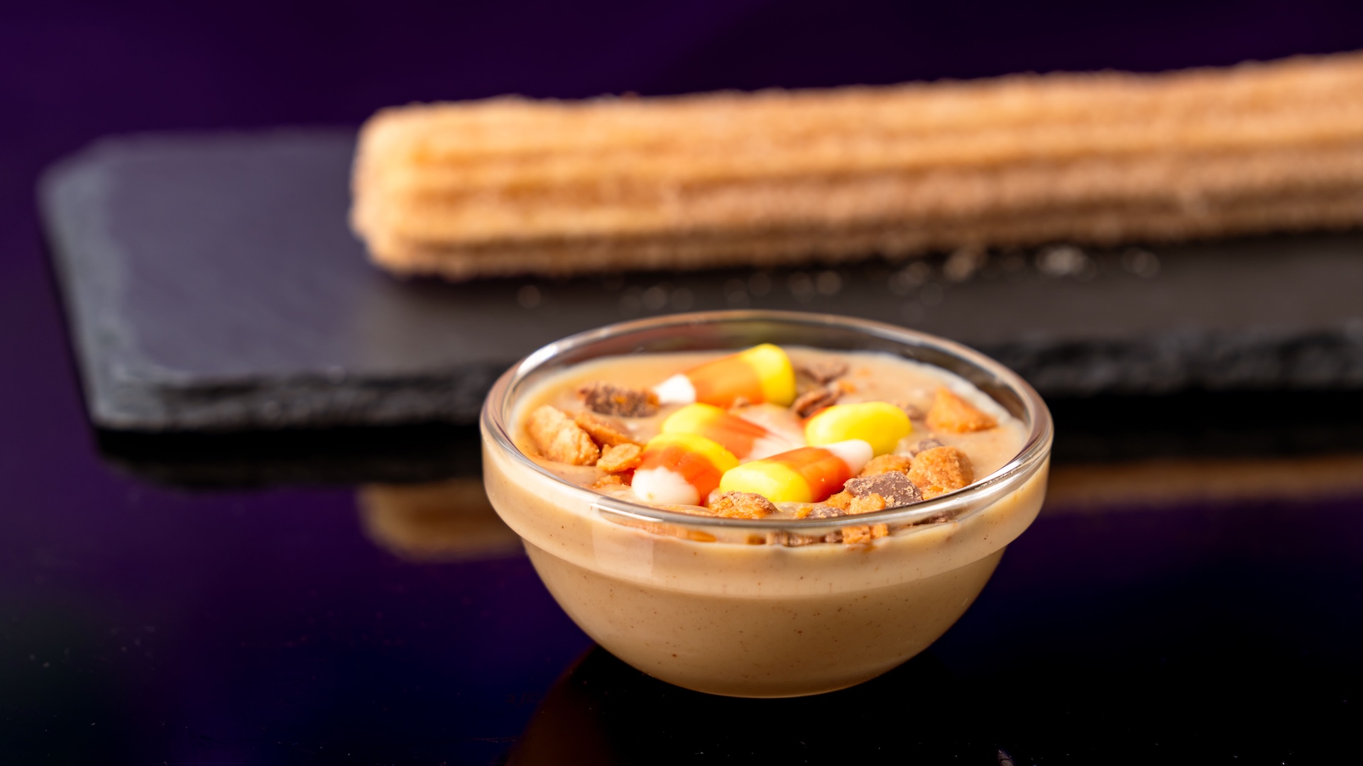 Caramel-Peanut Butter Candy Loaded Dip