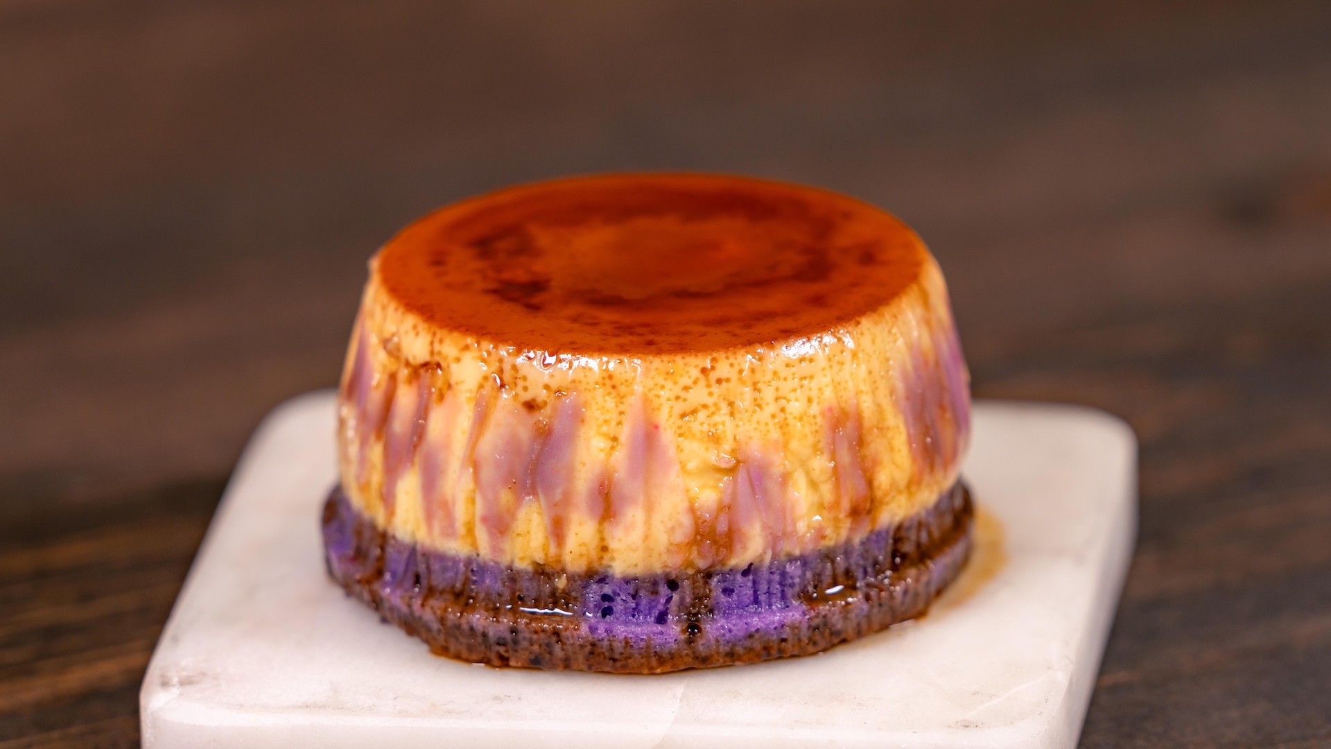 Ube Flan Cake