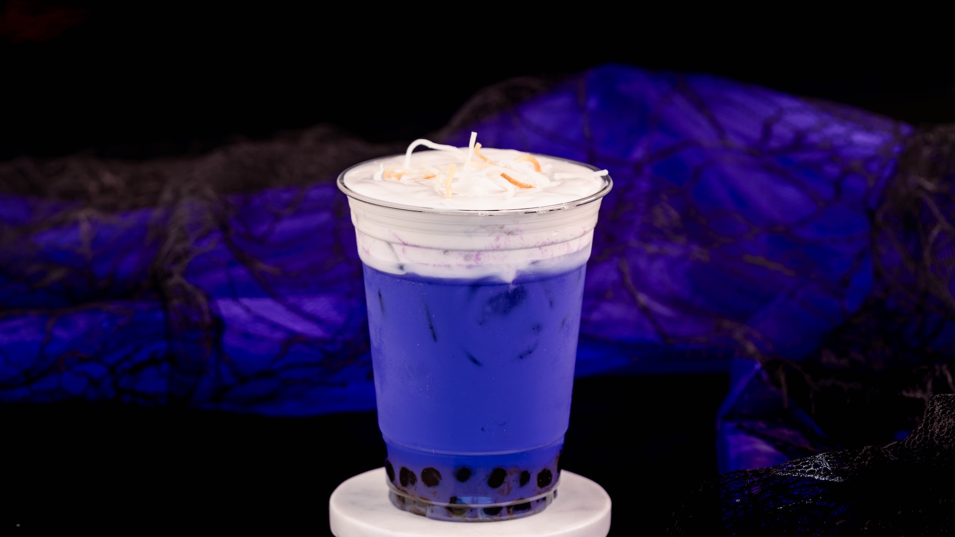 Three Milk Ube Tea