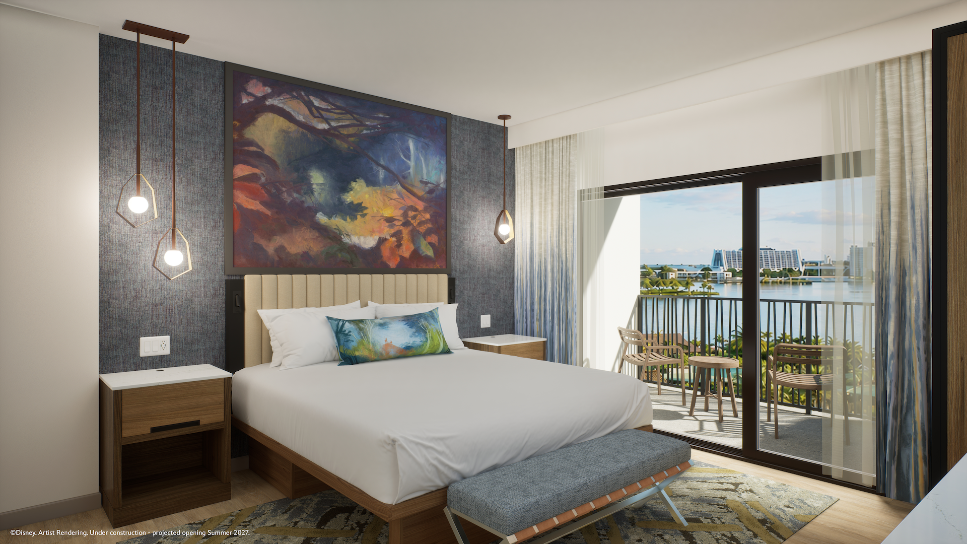 Guest Rooms at Disney&rsquo;s Lakeshore Lodge