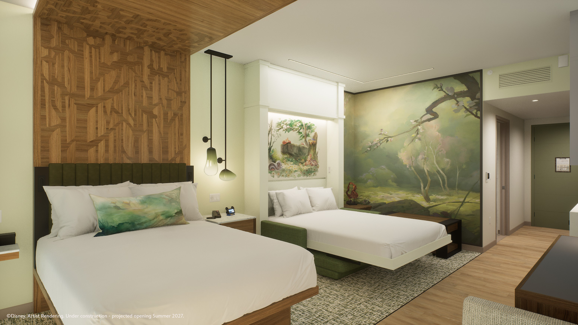 Guest Rooms at Disney&rsquo;s Lakeshore Lodge