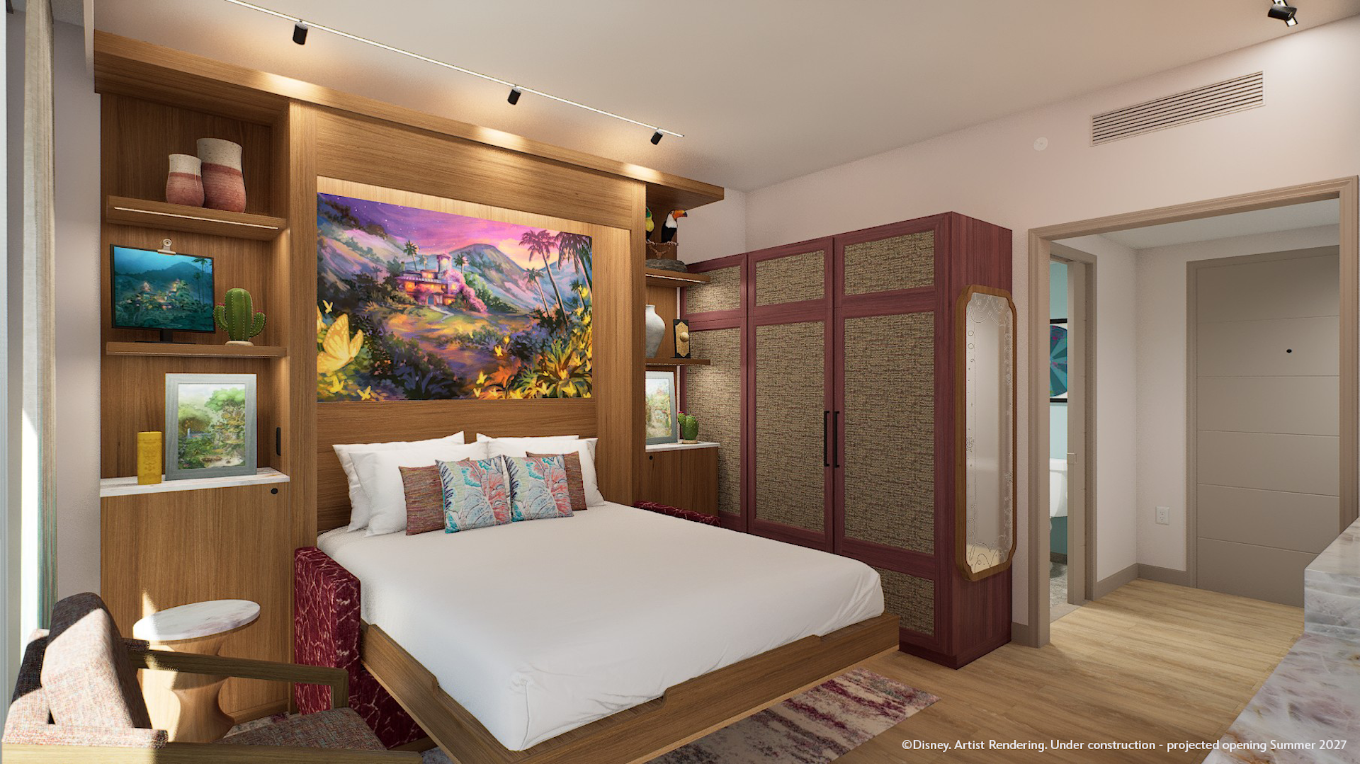 Guest Rooms at Disney&rsquo;s Lakeshore Lodge
