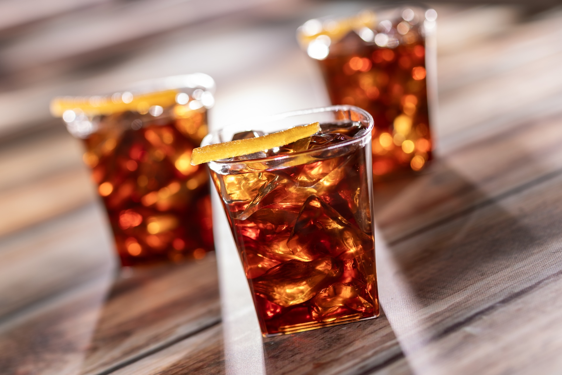 Spiced Apple Rum Old Fashioned with Boyd & Blair Rum 