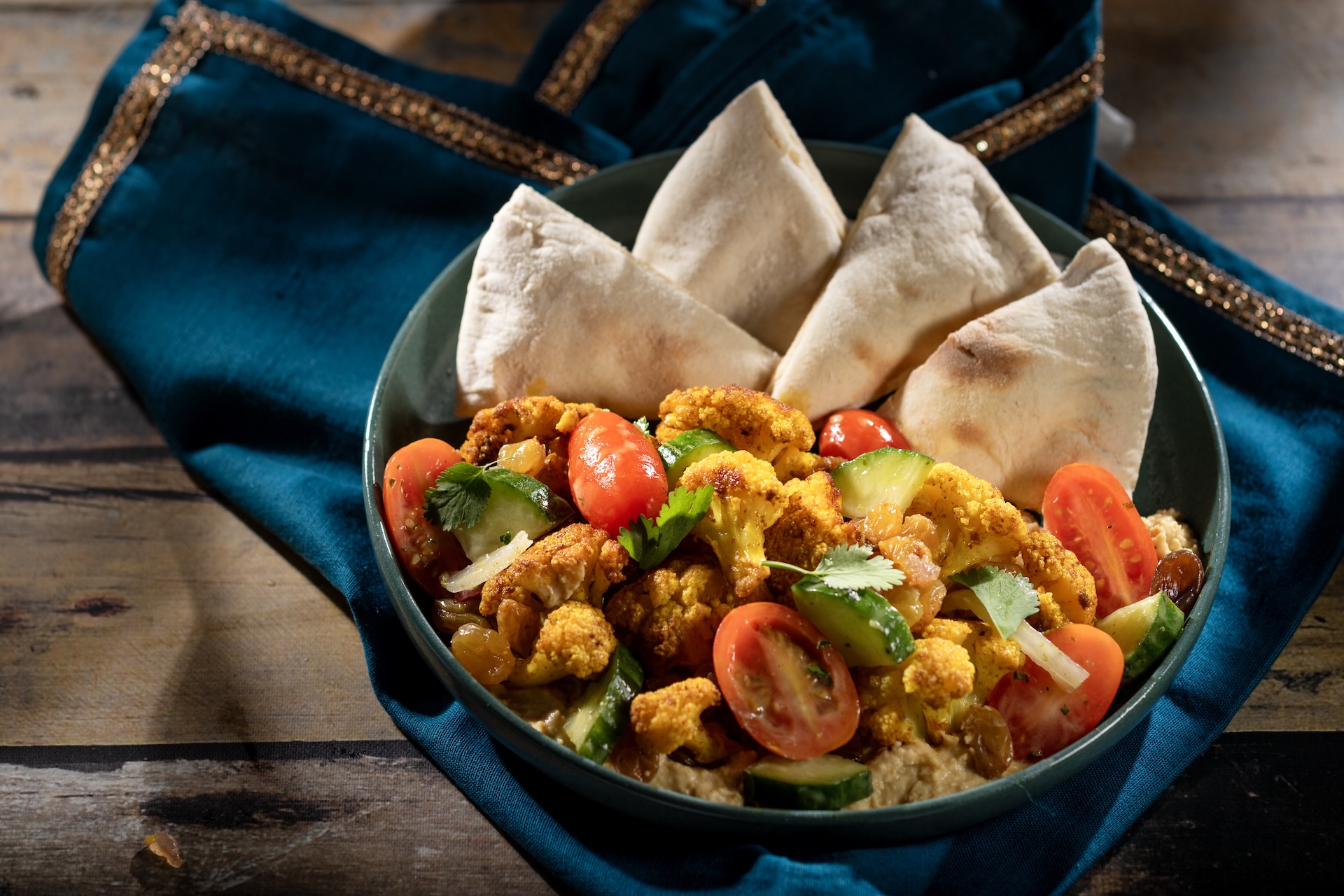 Ras El Hanout Cauliflower Bowl
