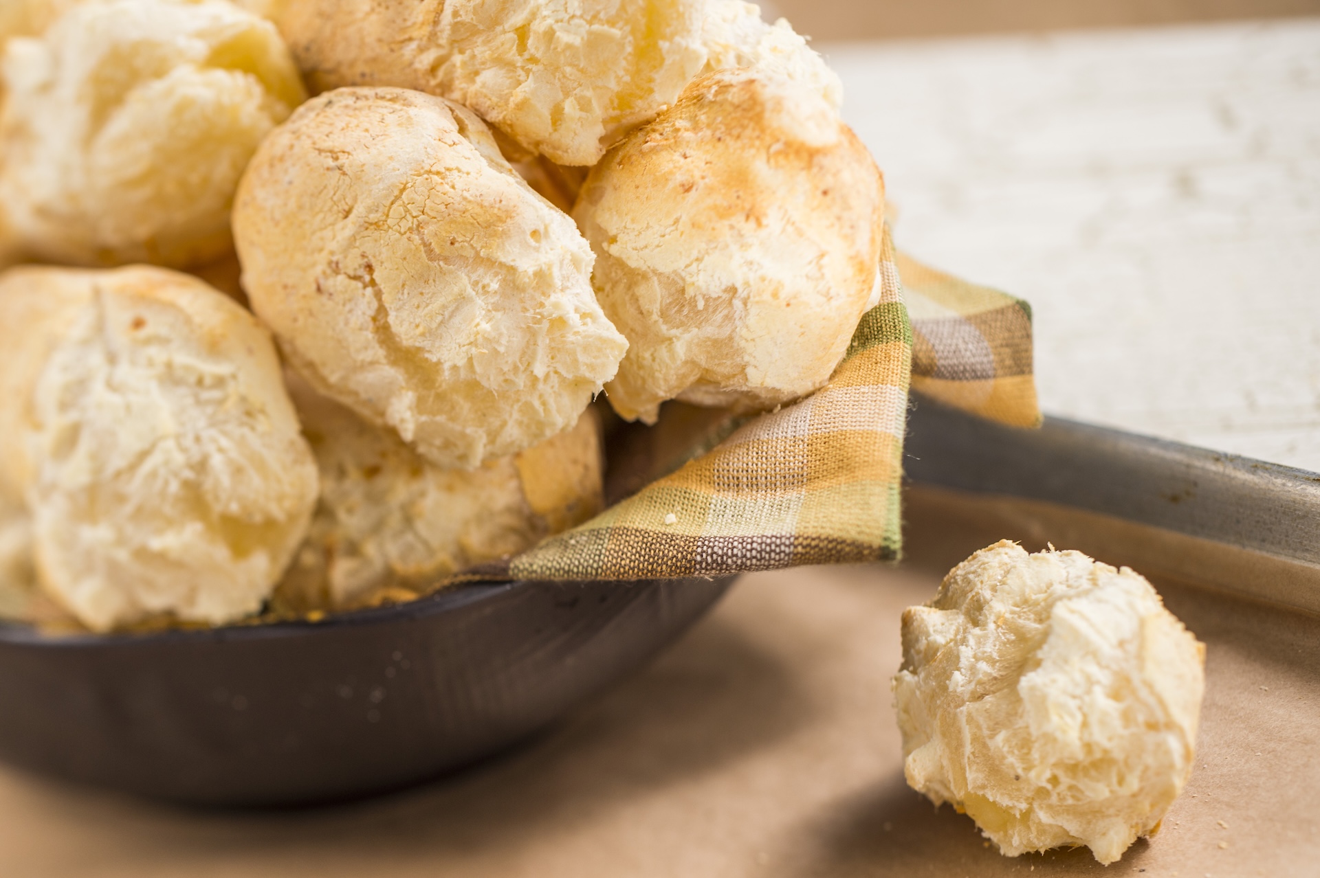 🧀 P&atilde;o de Queijo: Brazilian cheese bread (Introduced in 1999)  