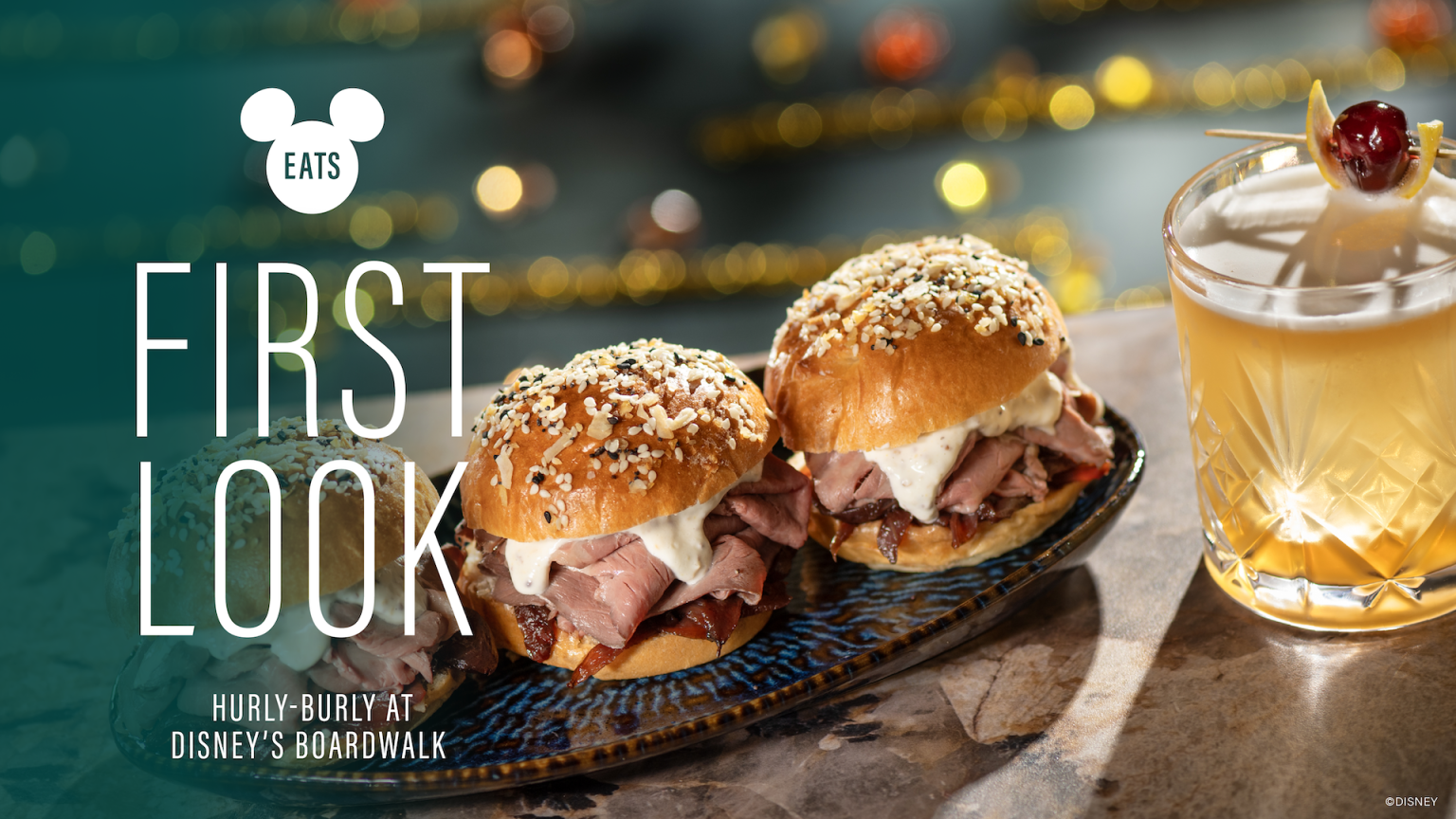 First Look: Hurly-Burly Menu at Disney’s BoardWalk
