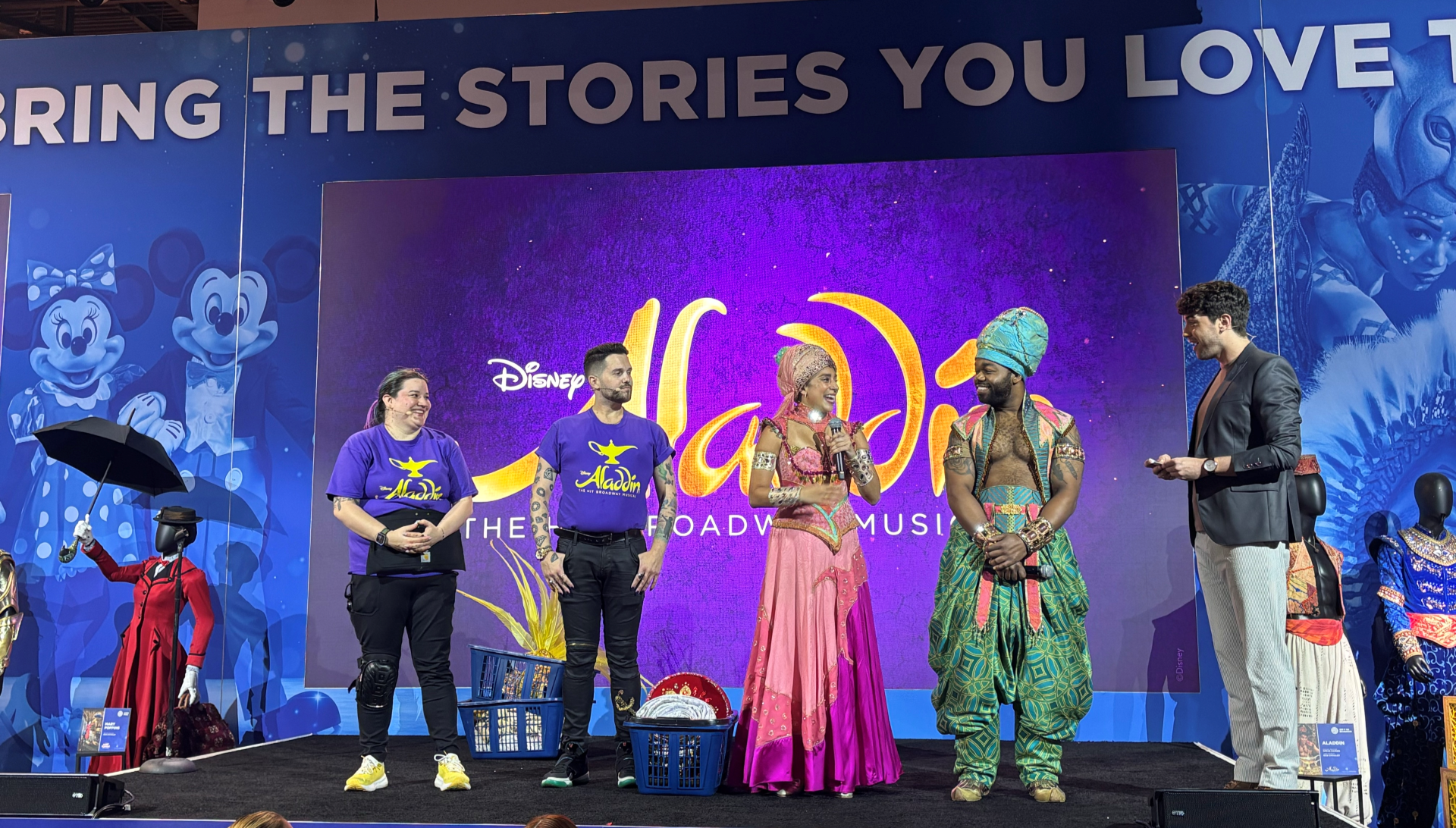 Aladdin on Stage
