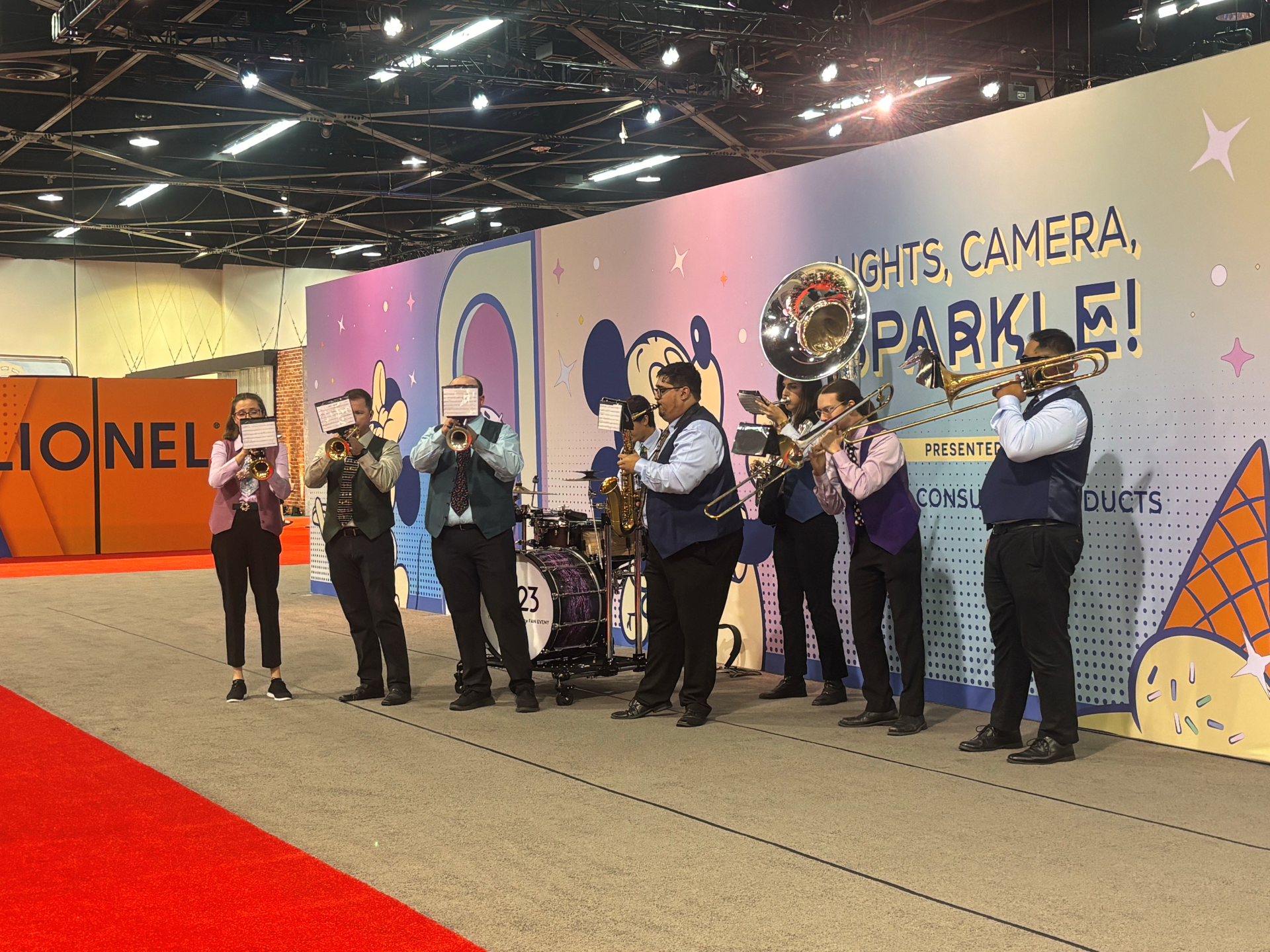 Band at D23
