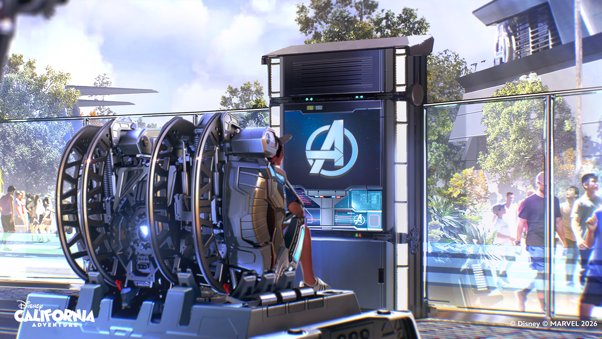 Disney California Adventure Avengers