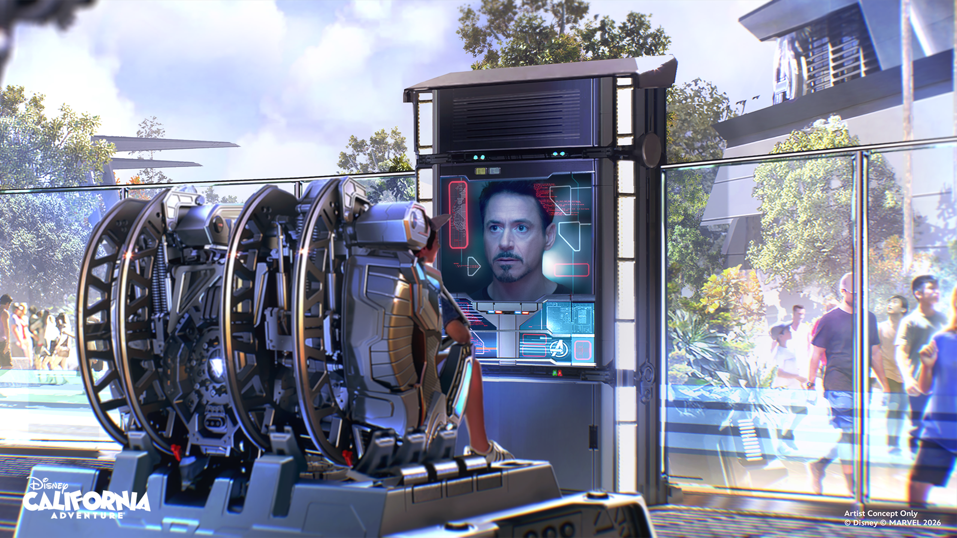 Disney California Adventure_Robert Downey Jr._Avengers
