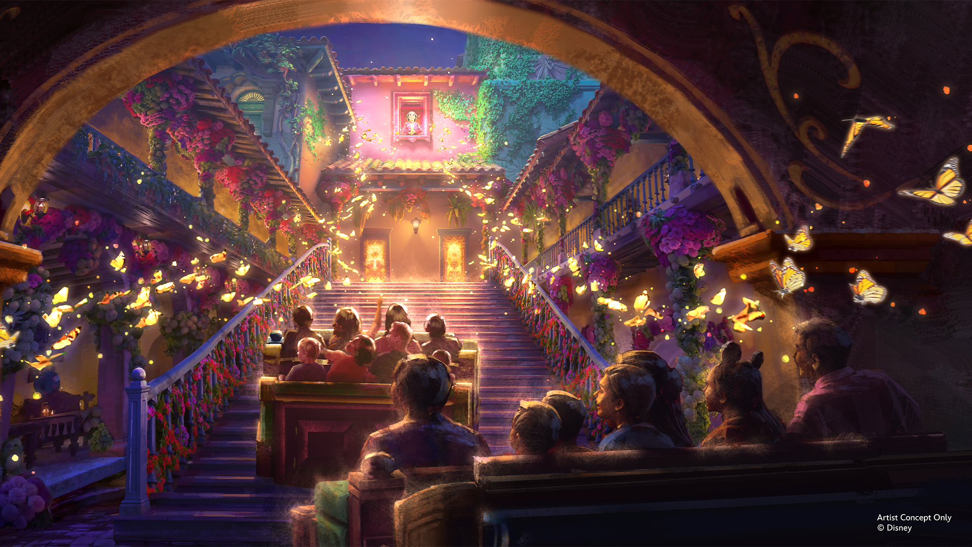 Disneyland Resort Encanto Stairway