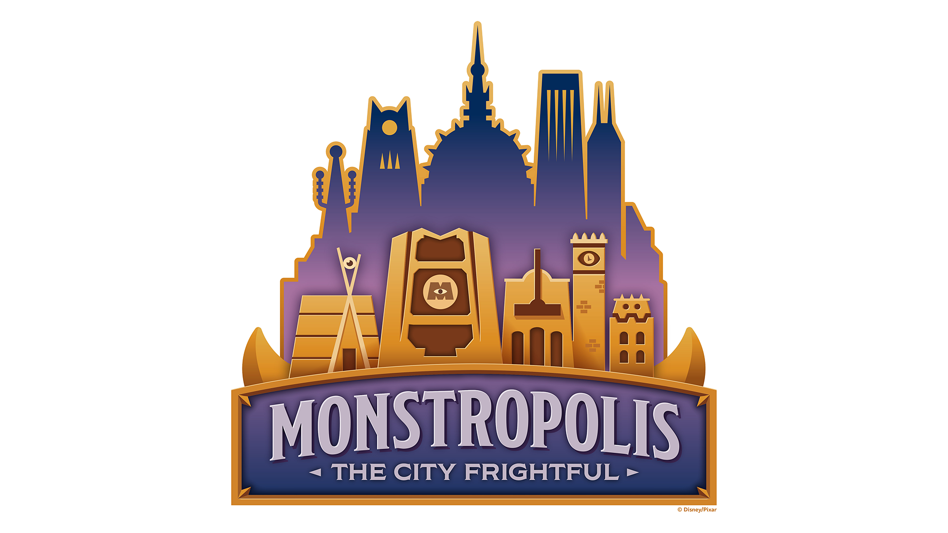 Monstropolis The City Frightful Logo
