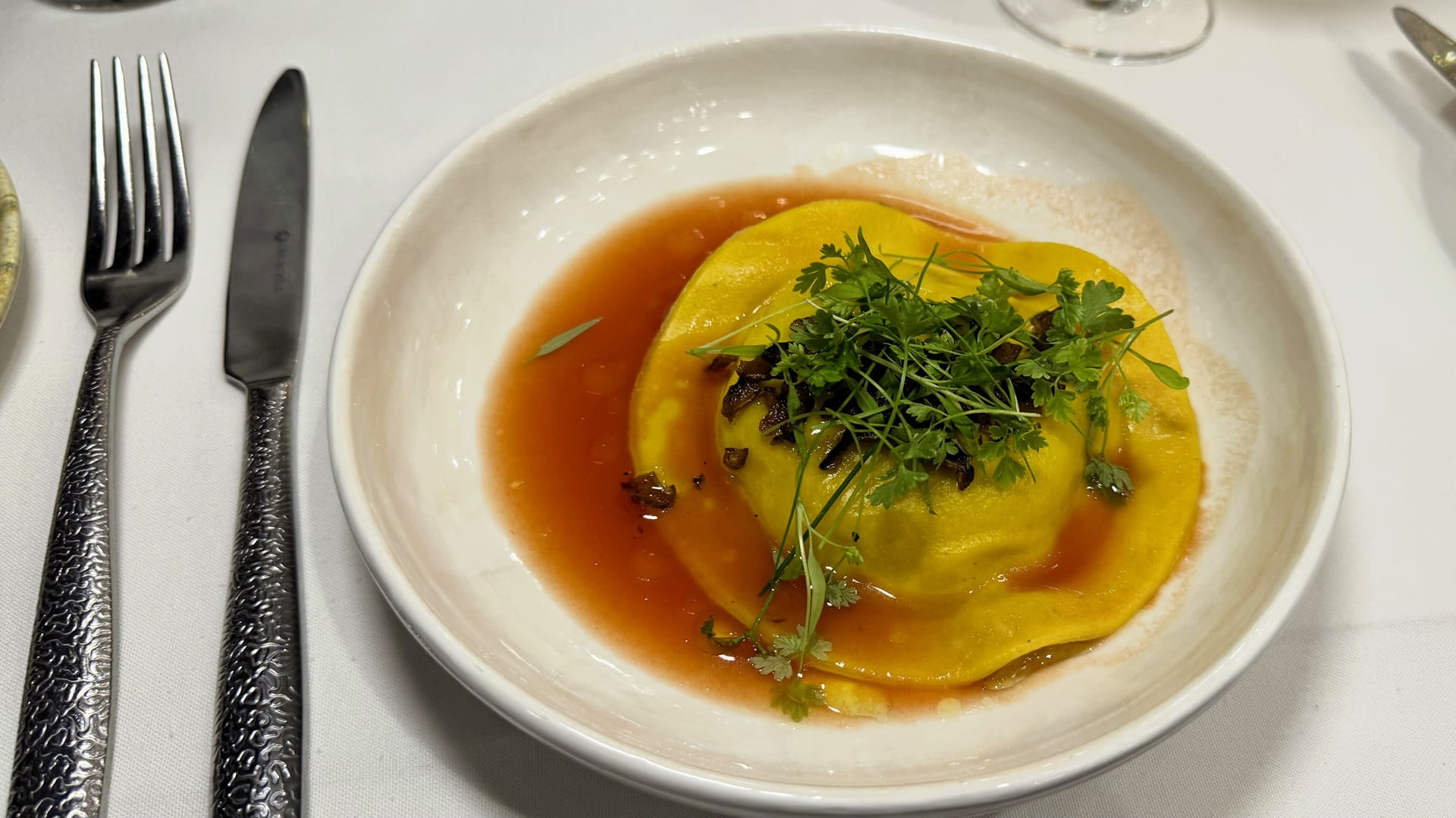 Sonoma Goat Cheese Ravioli California Grill