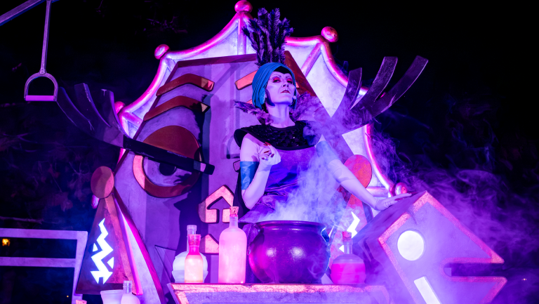 Yzma at Oogie Boogie Bash