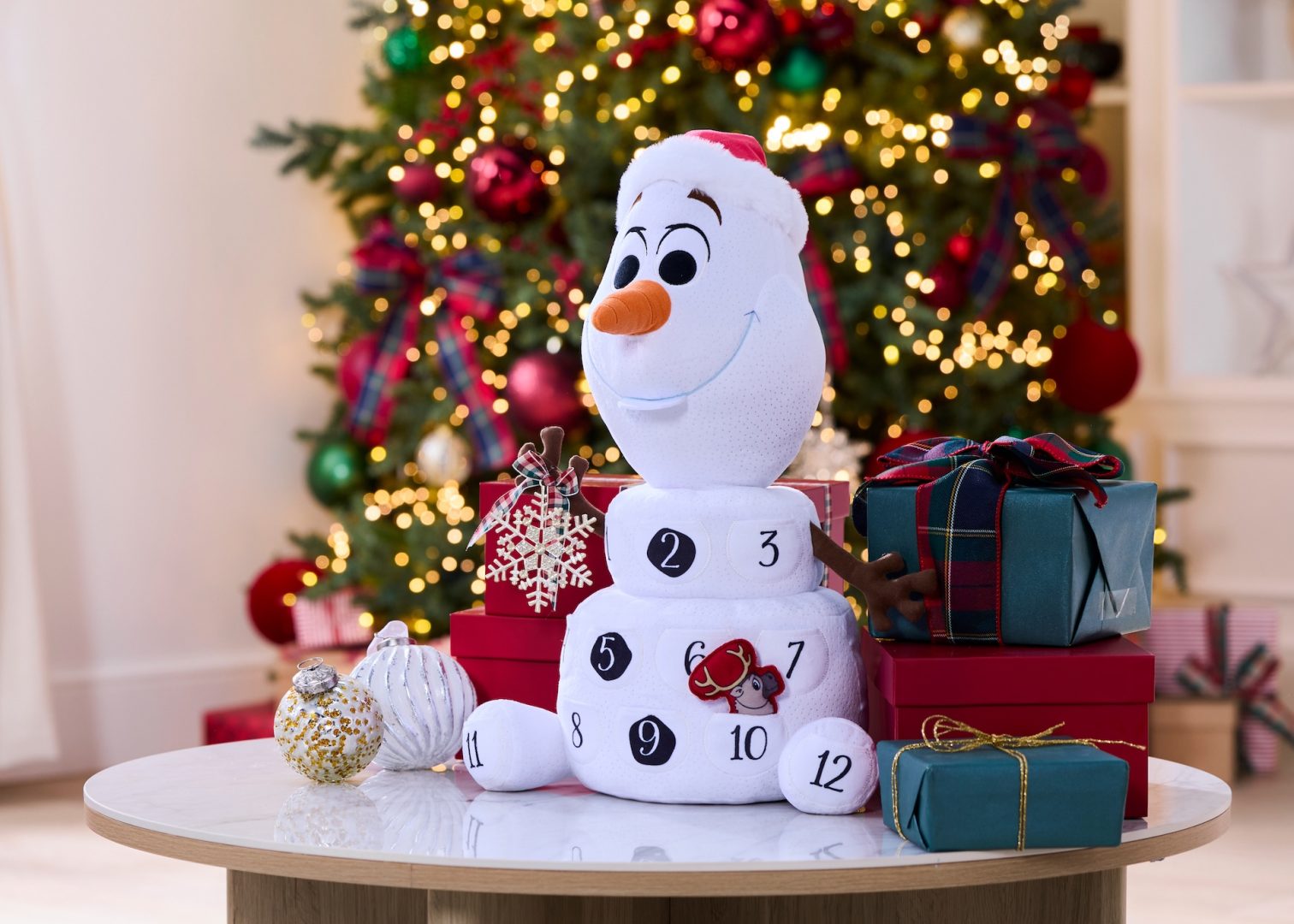 Olaf Countdown Plush 