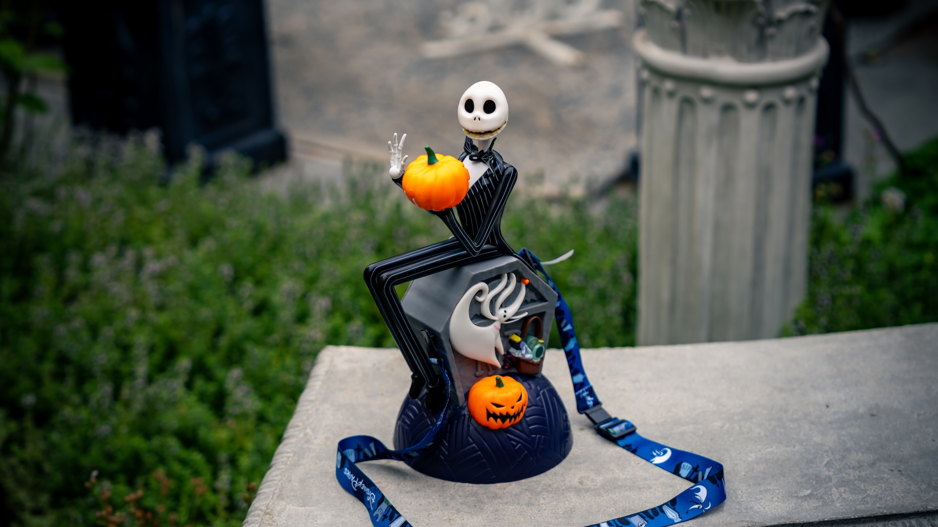 Tim Burton's The Nightmare Before Christmas Jack Skellington Gravestone Bucket 