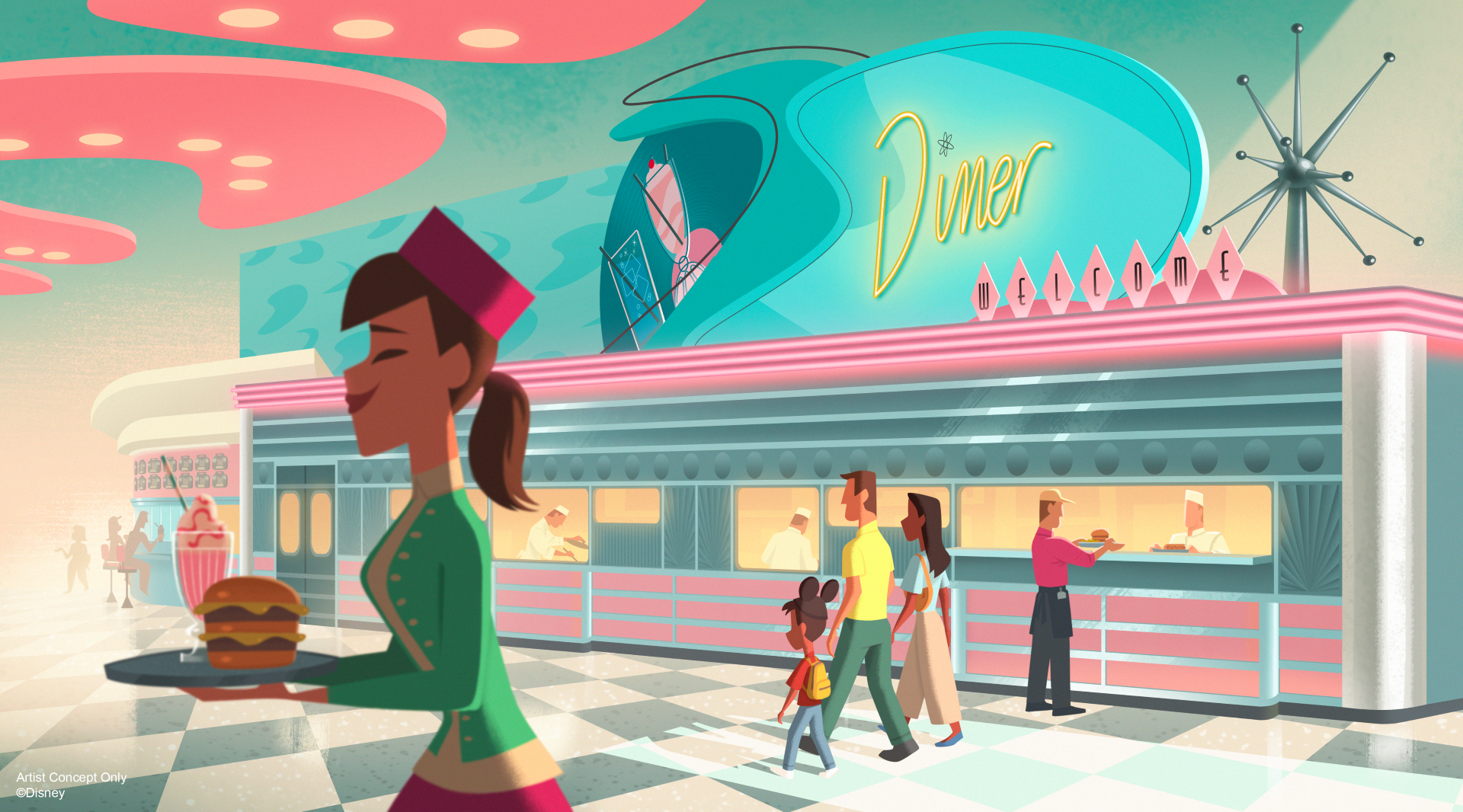 Annette's Diner Disney Village