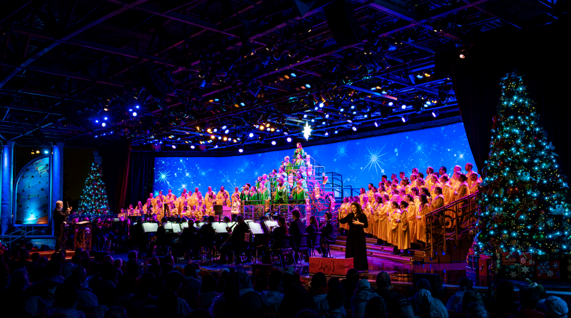 Header image for 2026 EPCOT Candlelight Processional Celebrity Narrators