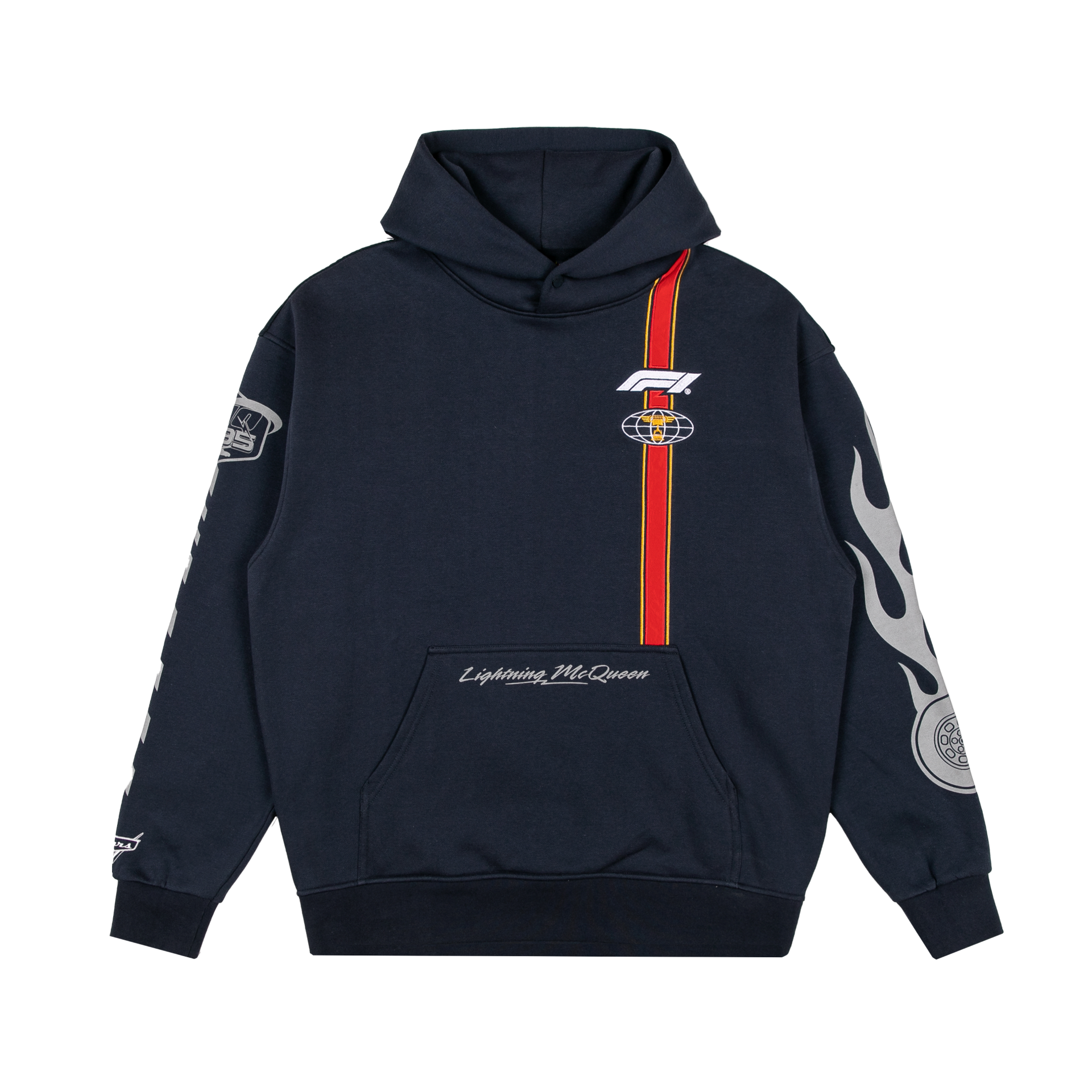 Cars x FORMULA 1 Lightning Hoodie - Navy - Front