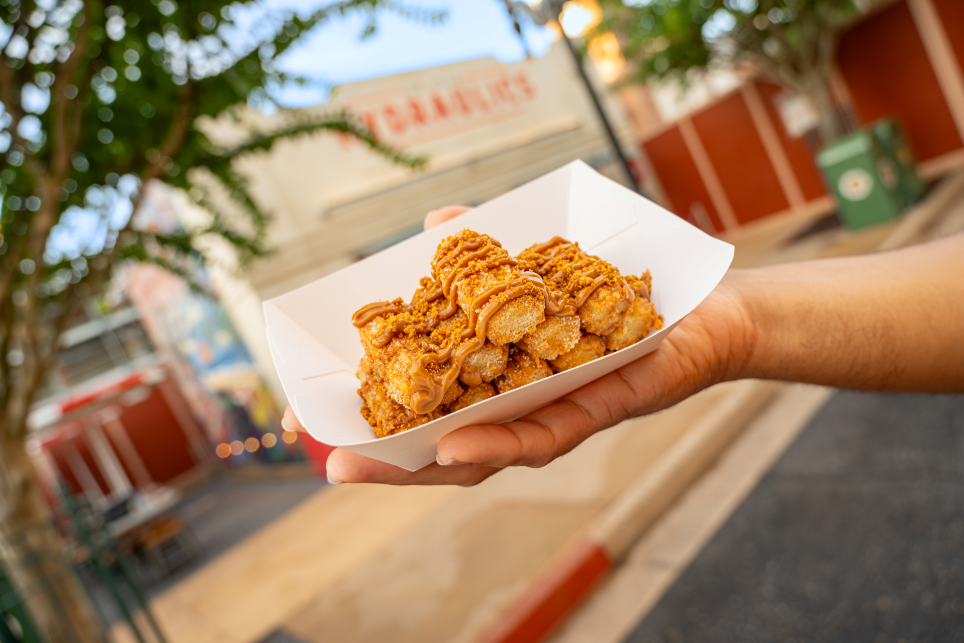 Cookie Butter Mini Churros