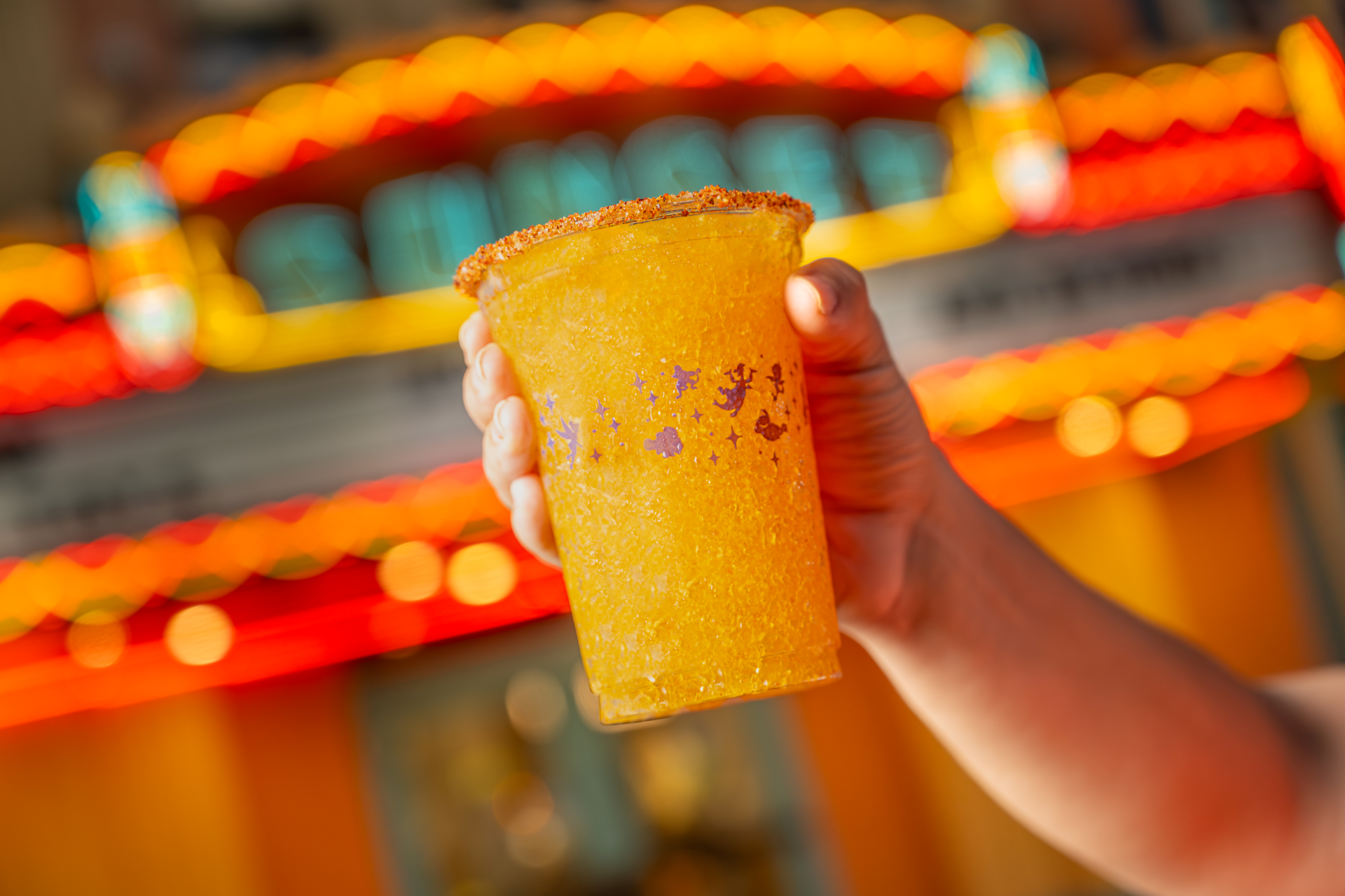 Golden Frozen Flame Slush