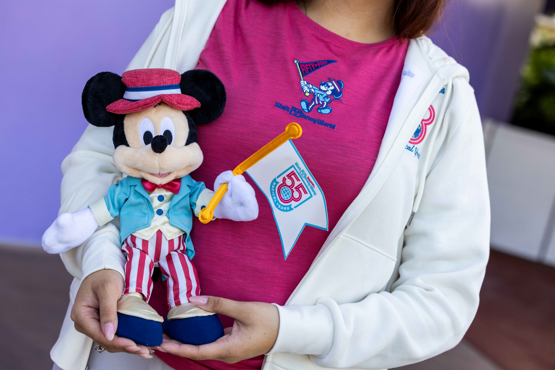 Mickey Mouse Disney World 55th Plush