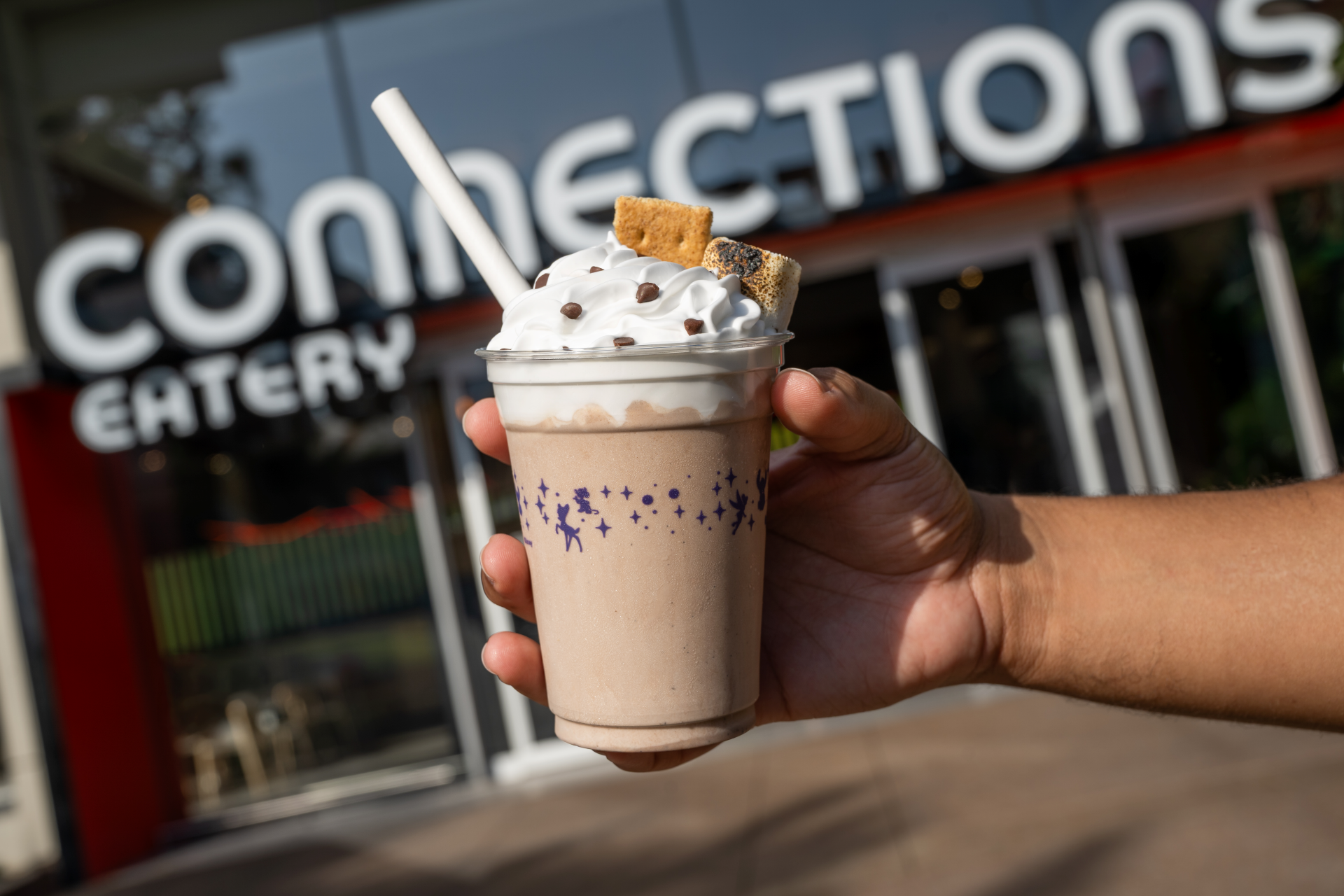 S'mores Gelato Milkshake