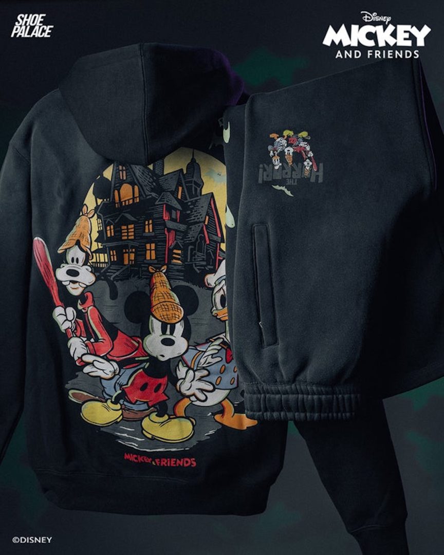 Shoe Palace Disney Mickey & Friends Happy Haunting Washed Fleece 