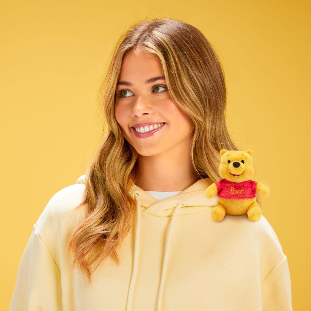 Winnie the Pooh Magnetic Shoulder Plush from Disney Store
