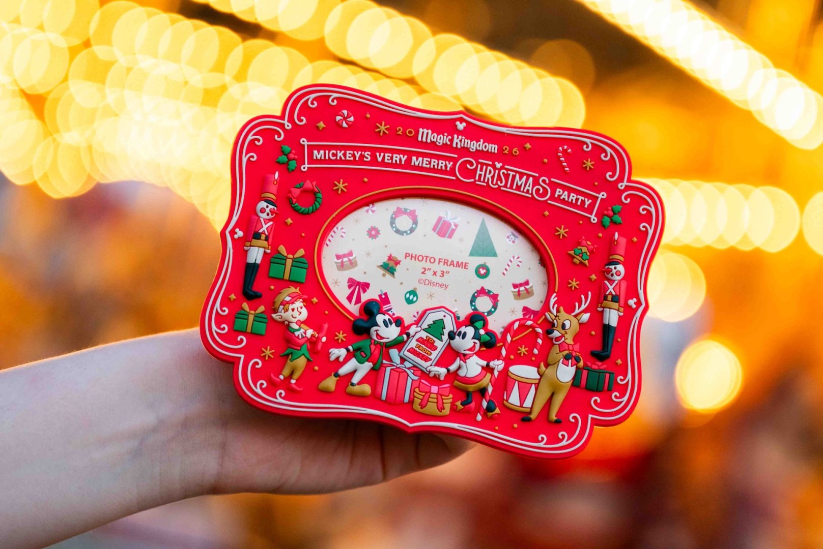Mickey’s Very Merry Christmas Party 2026 Merchandise Picture Frame