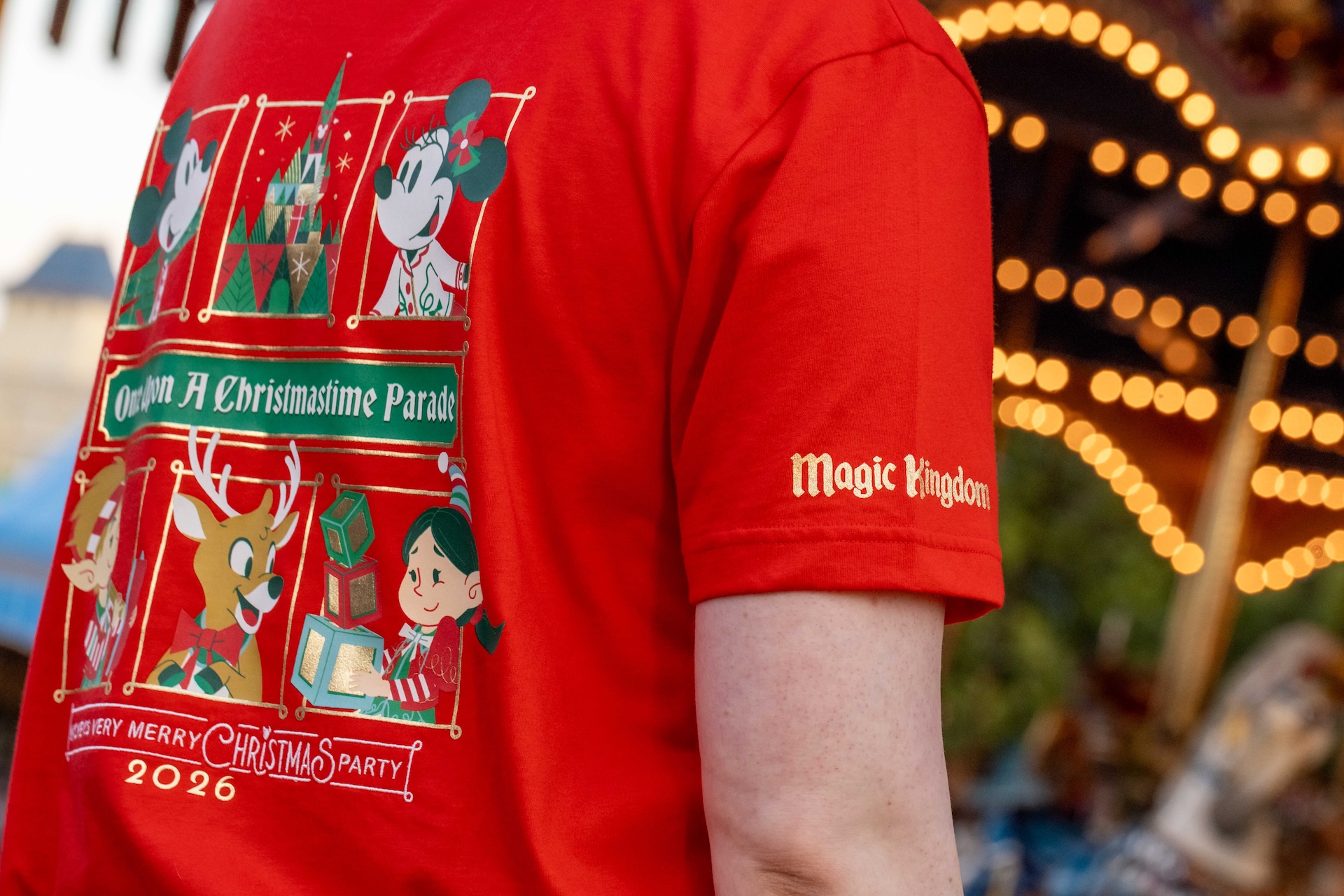 Mickey’s Very Merry Christmas Party 2026 Merchandise Tee