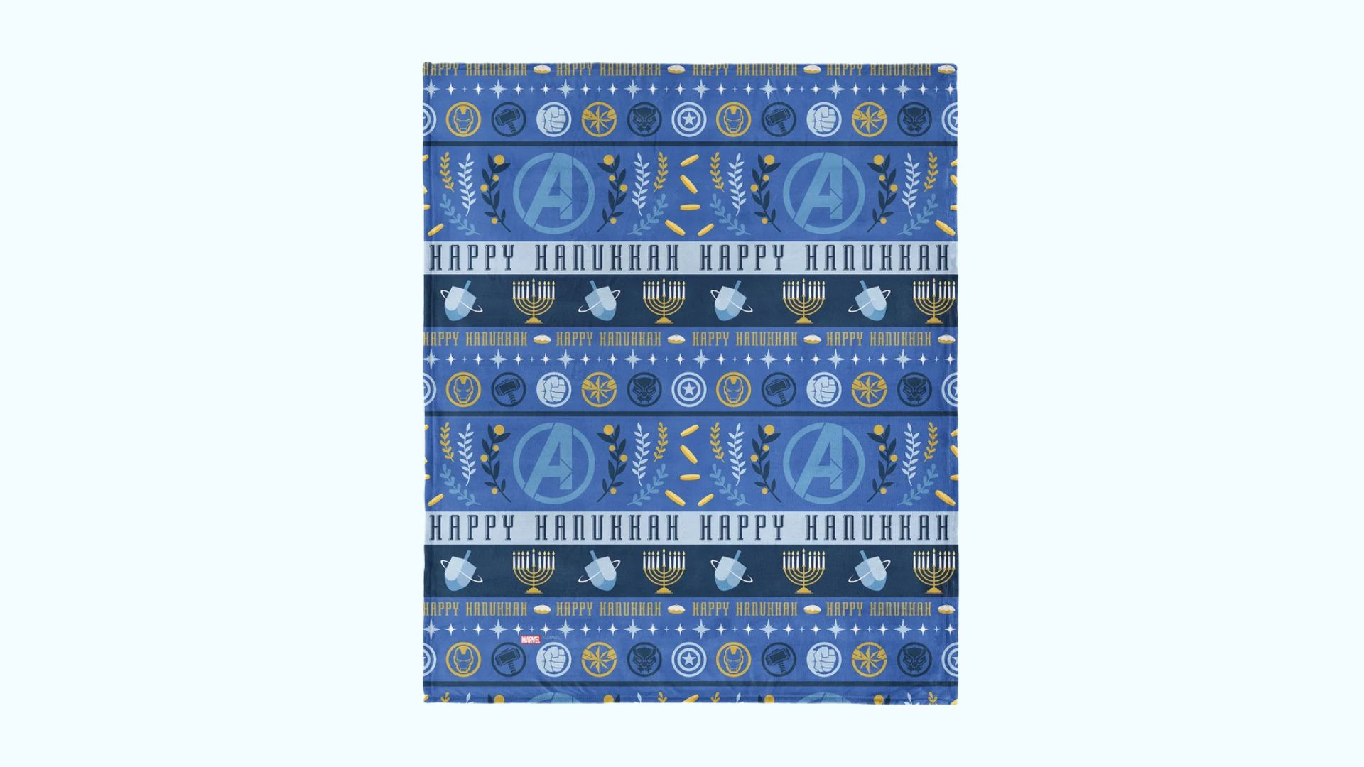 Avengers Hanukkah Blanket