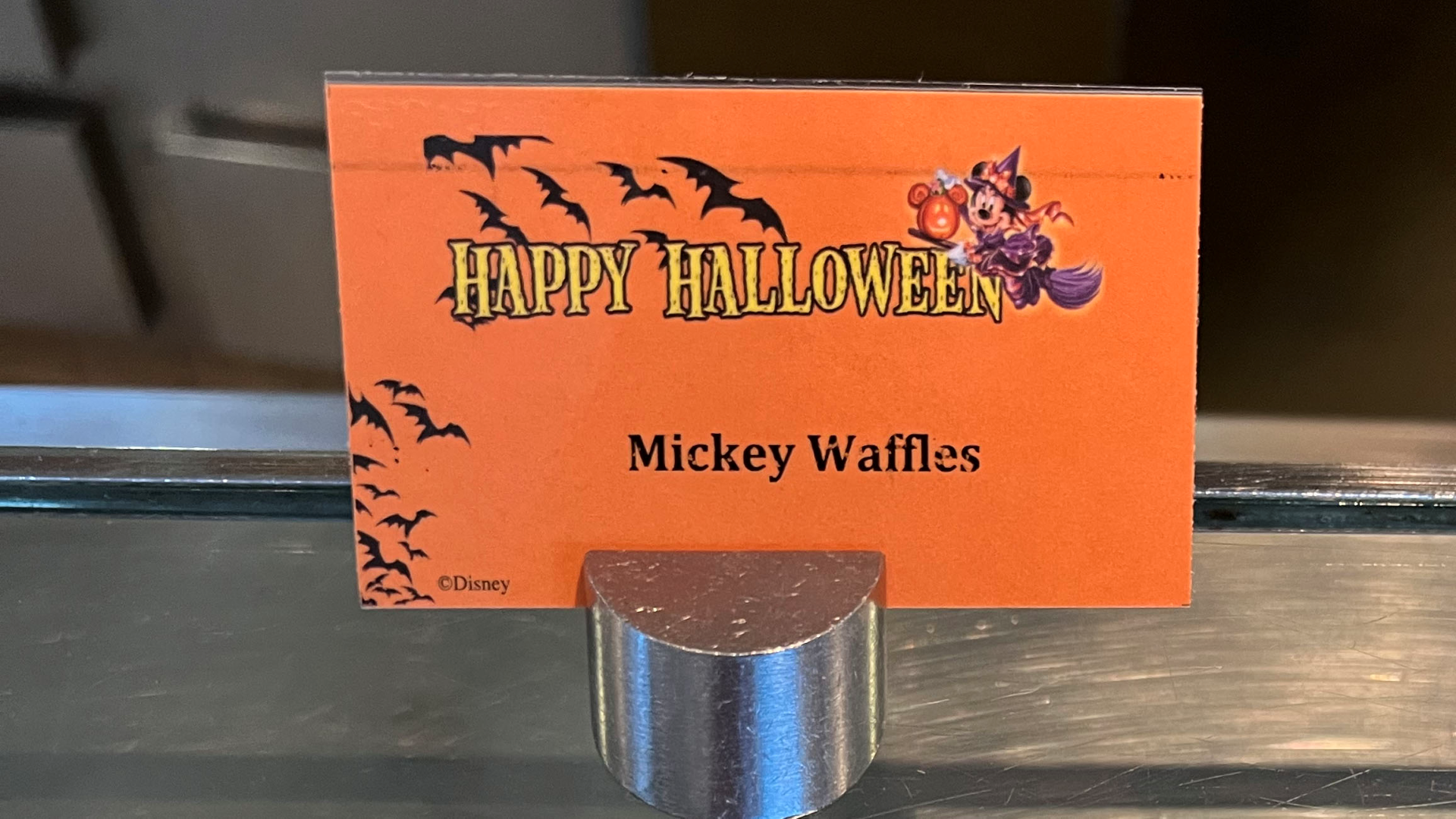 Breakfast Name Tag