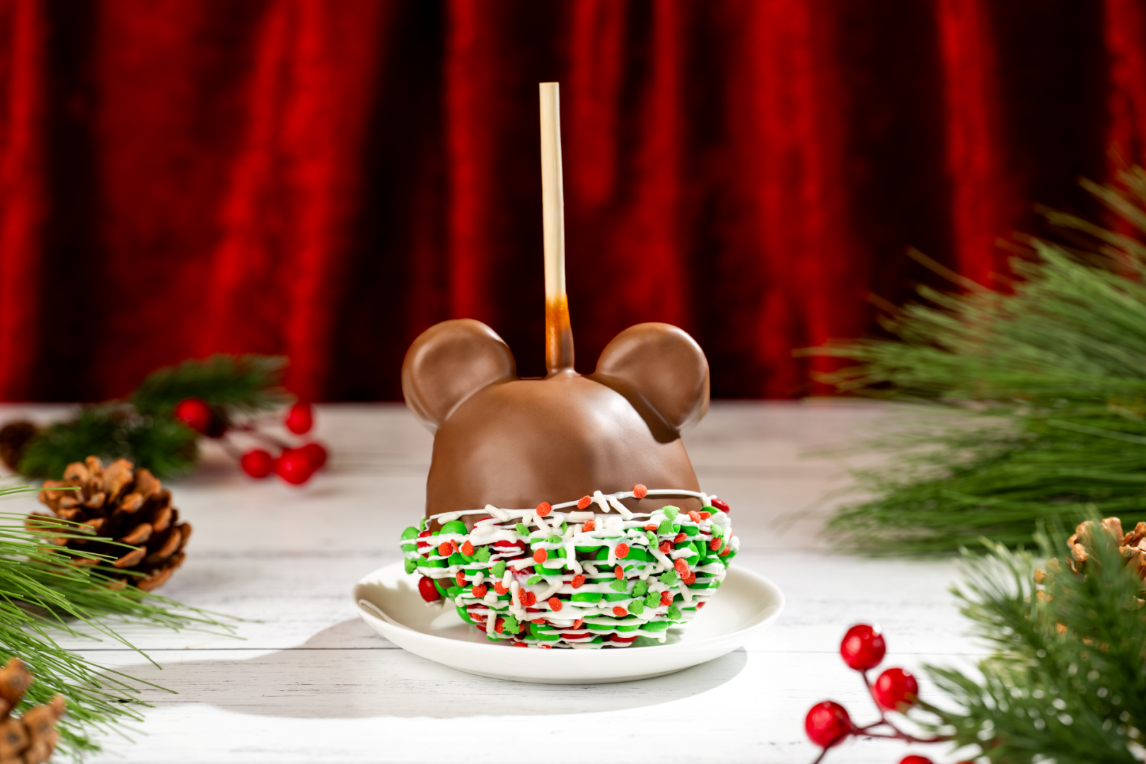 Caramel Apple Mickey Mouse Holiday